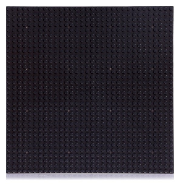 Пластина-основание для конструктора, 25,5 × 25,5 см, цвет серый