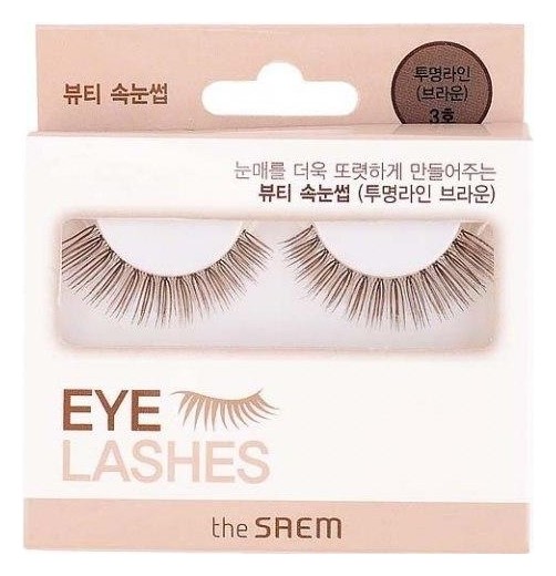 Накладные ресницы "Eyelash Clear Line"  The Saem