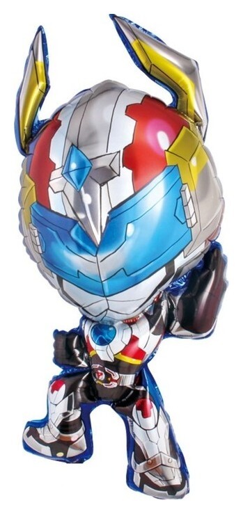 Шар фольгированный 36" «Робот мегамен», фигура, 1 шт.  Дон Баллон