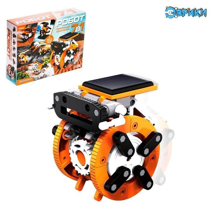 Электронный конструктор «Робот», 7в1  Эврики