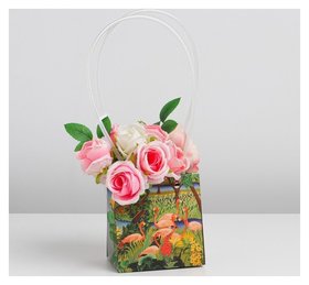 Пакет влагостойкий для цветов Garden, 11,5 х 12 х 8 см Дарите счастье
