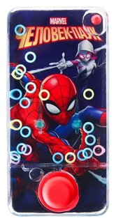 Детская игра: водный тетрис с колечками, человек- паук Marvel Comics