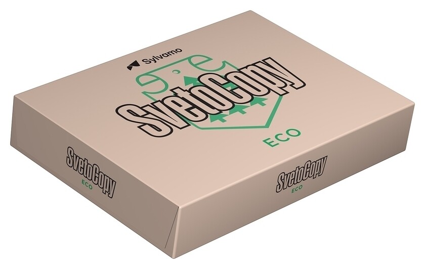 Бумага для офисной техники ECO (А4, марка С, 80 г/кв.м, 500 л)  SvetoCopy