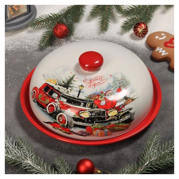 Блинница доляна «С новым годом», 23×9,7 см  Доляна