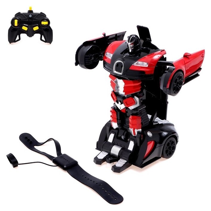 Робот радиоуправляемый «Спорткар», управление жестами, работает от аккумулятора 