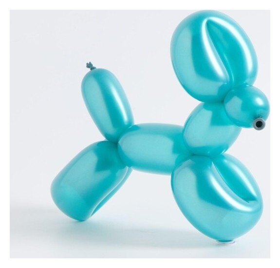 Шар для твистинга латексный 150", перламутровый, набор 10 шт., цвет изумрудный Дон Баллон