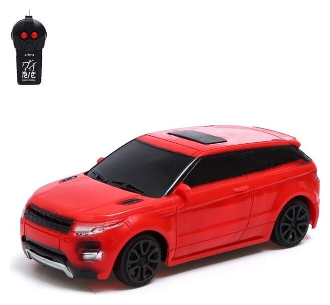 Машина радиоуправляемая «Эвог», работает от батареек, масштаб 1:22, цвет красный  Автоград