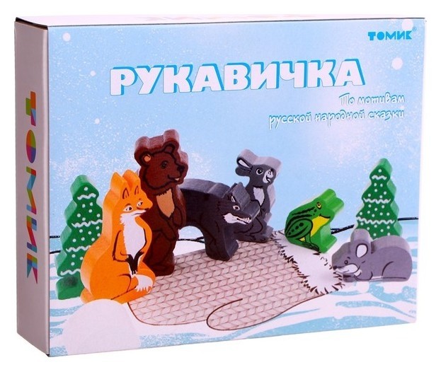 

Конструктор "Сказки"рукавичка", 13 дет. 1-35