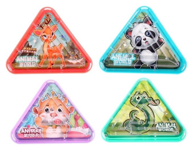 Головоломка «Звери», виды  