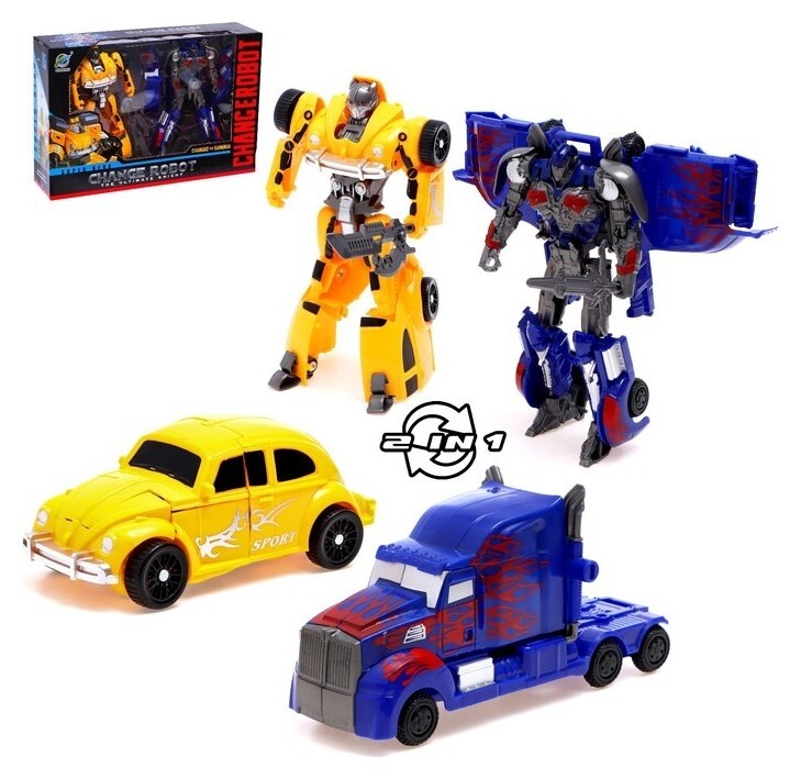 Набор роботов «Автоботы», 2 штуки  