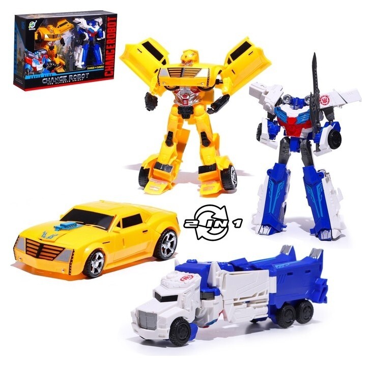 Набор роботов «Автоботы», 2 штуки  