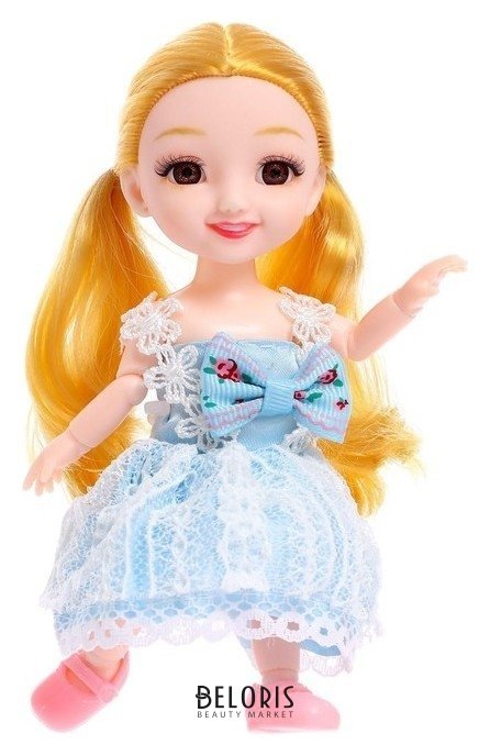 Кукла шарнирная «Есения» в платье, блондинка NNB