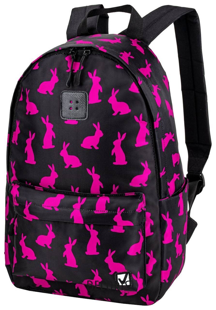 Рюкзак Brauberg Positive универсальный, потайной карман, Pink Rabbits, 42х28х14 см, 270780 Brauberg