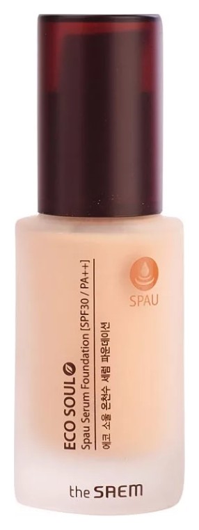 База-сыворотка под макияж Eco Soul Spau Serum Foundation SPF 30  The Saem