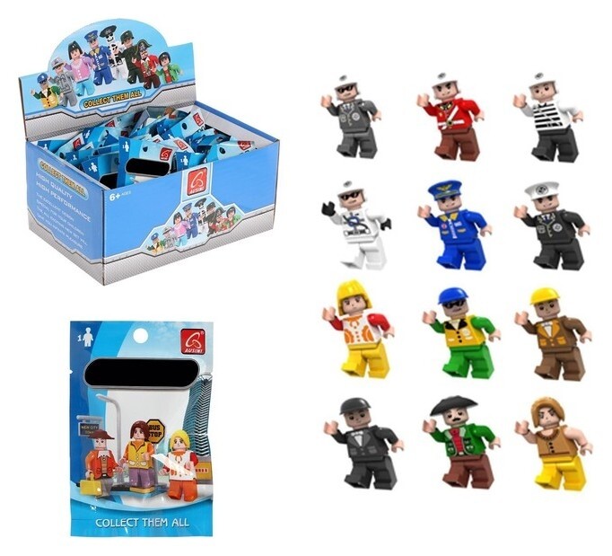 Фигурки для конструктора Ausini, серия «Город»  Ausini