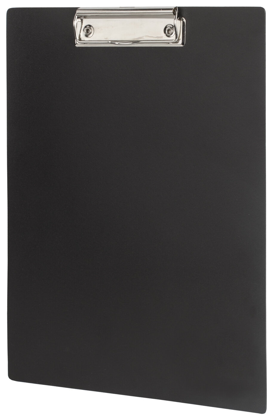Доска-планшет Staff с прижимом А4 (315х235 мм), пластик, 1 мм, черная, 229223