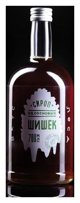Сироп в бутылке из сосновой шишки, 700 мл  Косьминский гостинец