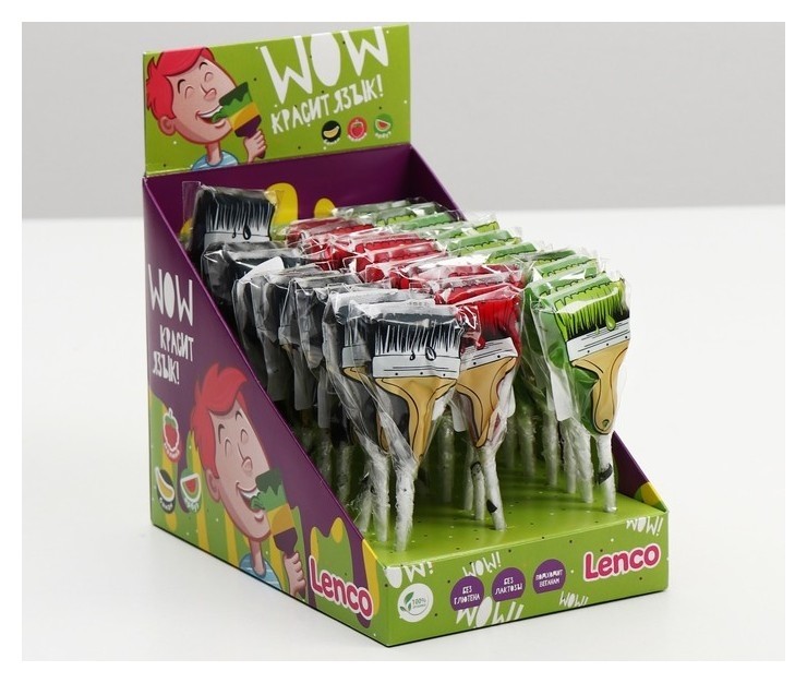 Карамель леденцовая «Кисти», 20 г  Lenco