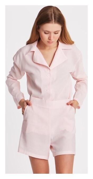 Шорты женские Minaku: Enjoy цвет светло-розовый, р-р 42  Minaku