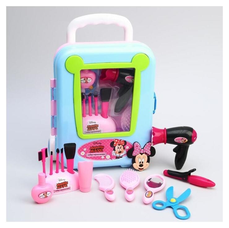 Набор парикмахера в чемоданчике, минни маус  Disney