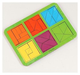 Квадраты никитина 3 уровня, 6 квадратов 