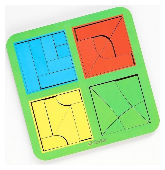 Квадраты никитина 3 уровня, 4 квадрата  