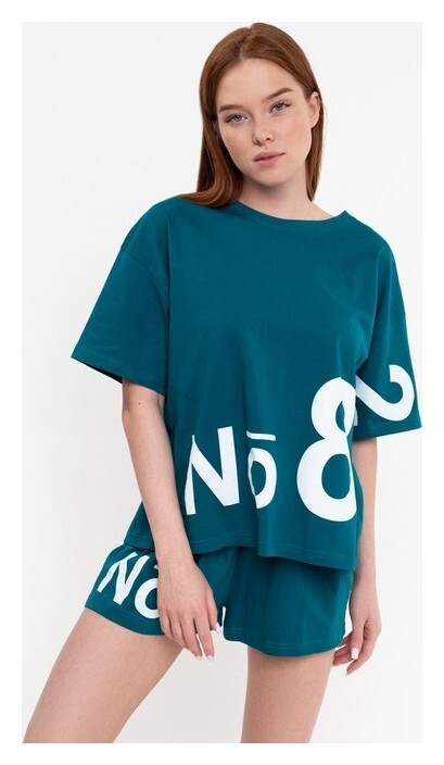 Комплект женский (Футболка,шорты), размер 44  Дарья