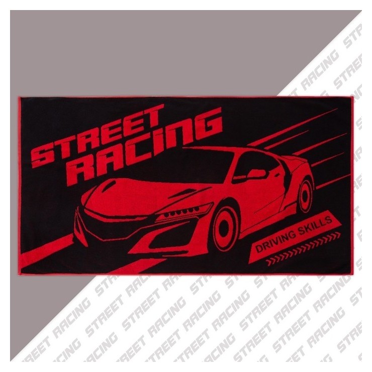 

Полотенце махровое этель Street Racing, 70х130 см, 100% хлопок, 420гр/м2