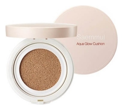 Основа-крем сияющая Saemmul Aqua Glow Cushion   The Saem