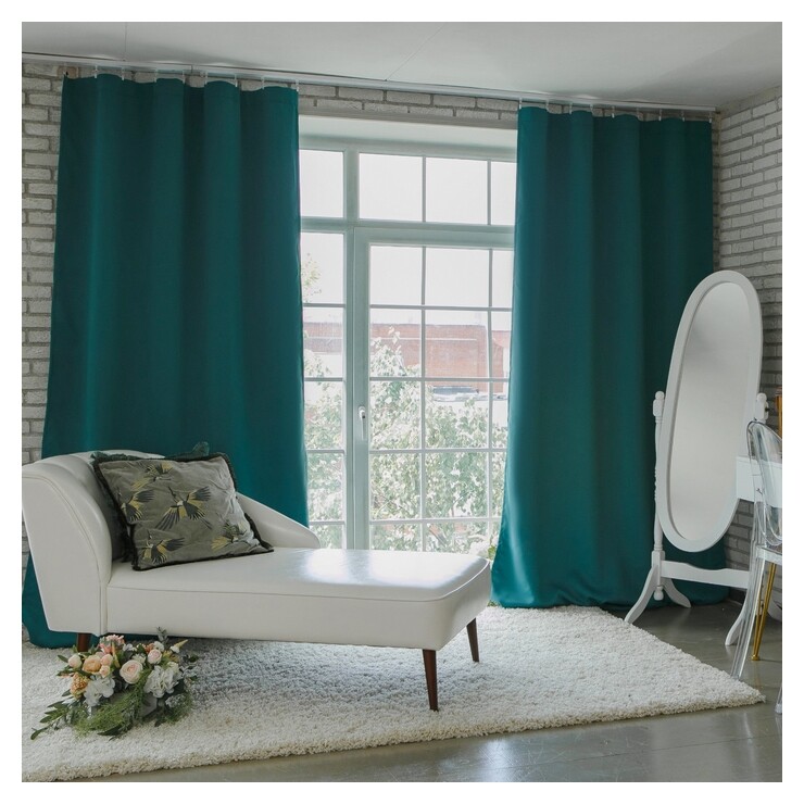 Штора портьерная «Этель» 270×300 см Этель