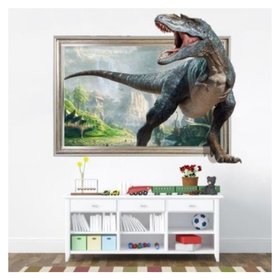 Наклейка 3Д интерьерная динозавр 70*60см 