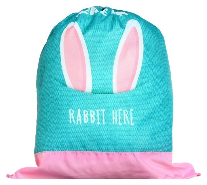 Мешок для обуви 420 х 340 мм, "Ушки" Пчелка