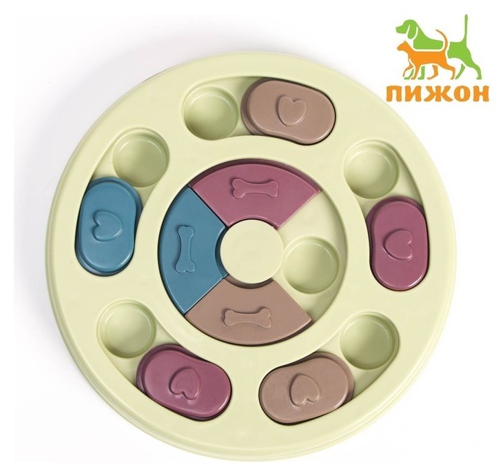 

Игрушка интеллектуальная для лакомств, 24 х 3 см, зелёная