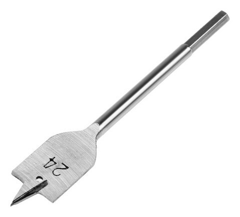 Сверло по дереву перовое лом, шестигранный хвостовик, 24 х 152 мм  LOM