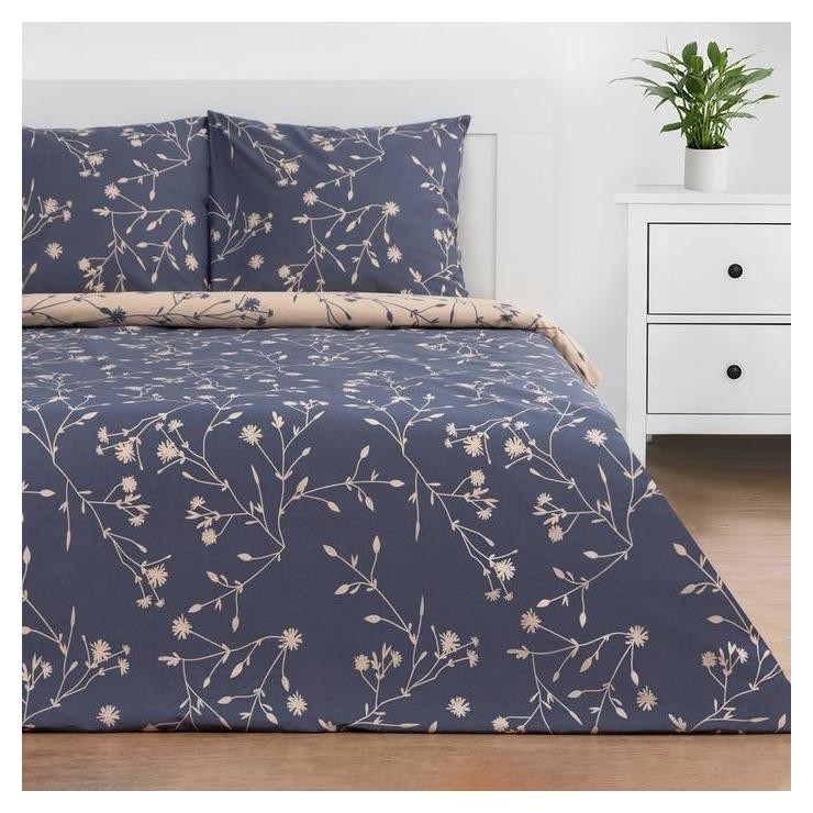 

Постельное белье этель евро «Flowers» 200*217 см,220*240 см,70*70 см -2 шт.