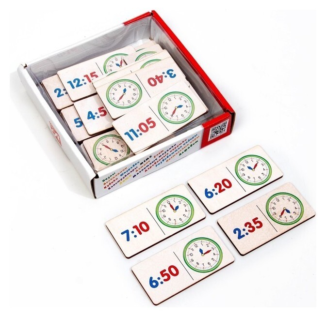 Домино, большое логическое «Который час?»  АндАнте