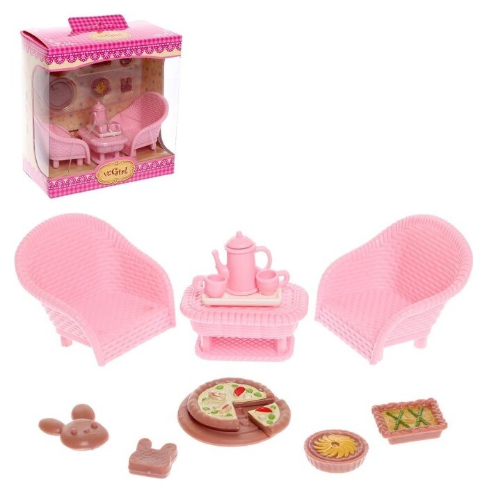 Набор мебели для кукол «Уют-5: чайная»  
