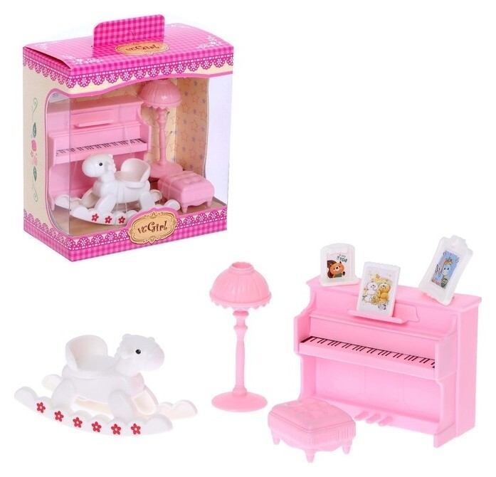 Набор мебели для кукол «Уют-3: фортепиано»  