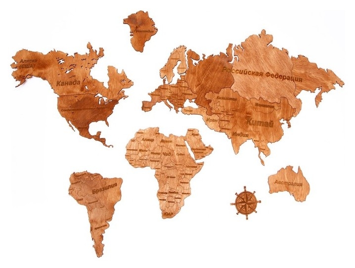Пазл «Карта мира»