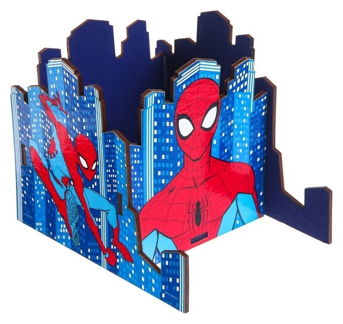 Органайзер с подставкой для телефона, человек-паук  Marvel Comics