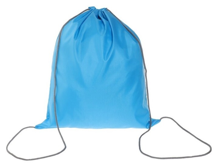 Мешок для обуви 420 х 340 мм, голубой  Пчелка