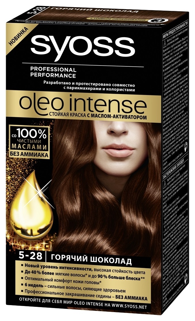 Тон 5-28 Горячий шоколад  Syoss