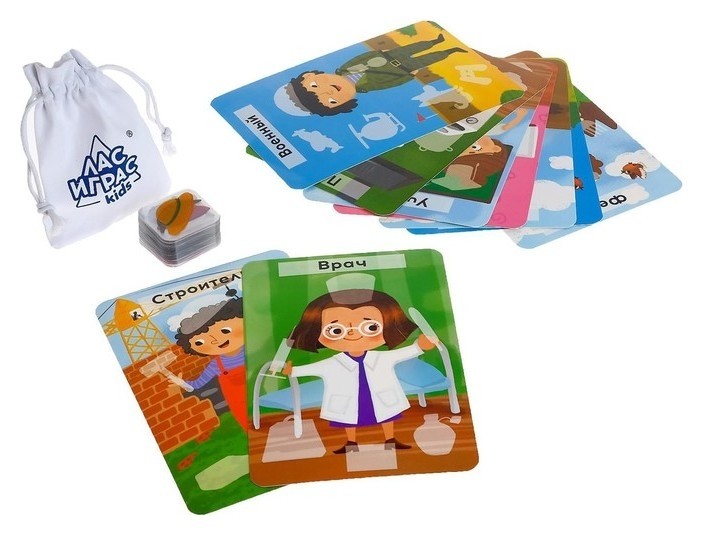 

Настольная игра «Умное лото. профессии», в пакете