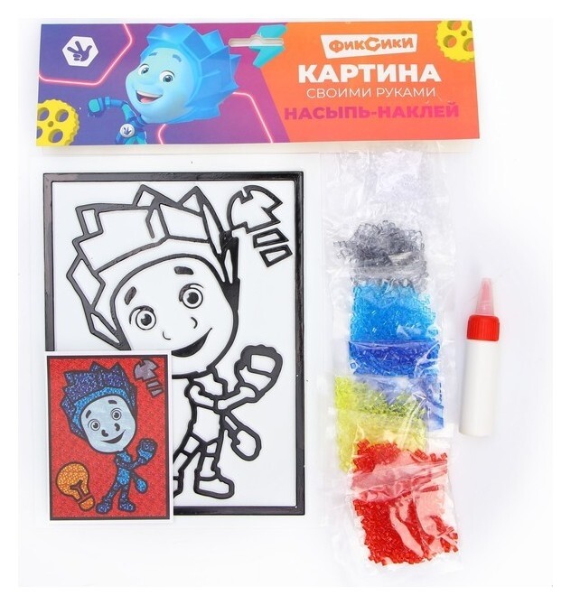 Игра «Насыпь-наклей» «нолик» ООО "ЗЗ ПП ЭРА"