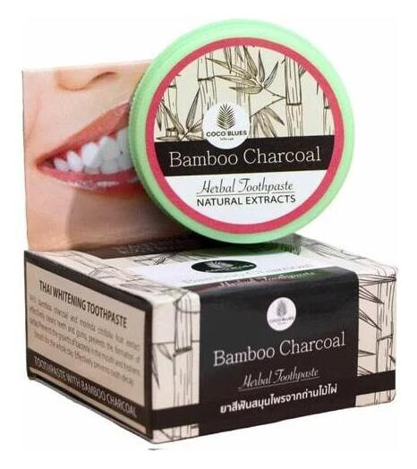 Зубная паста Бамбуковый уголь  Coco blues