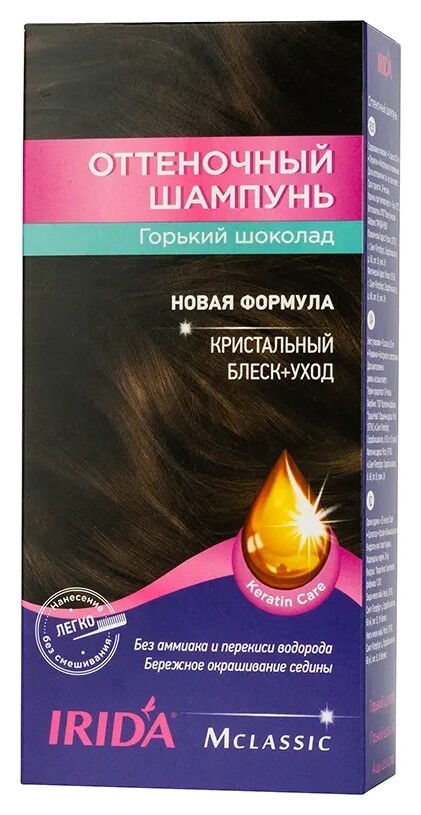 Шампунь для волос оттеночный Irida Mclassic