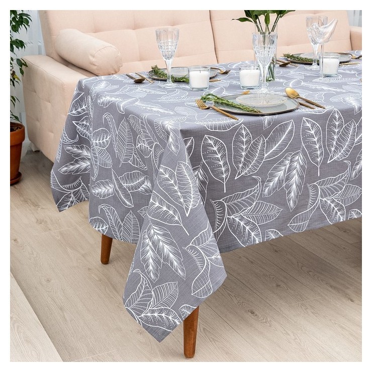 

Скатерть "Этель" Ease 149х110 см, 100% хл, репс 210 г/м2