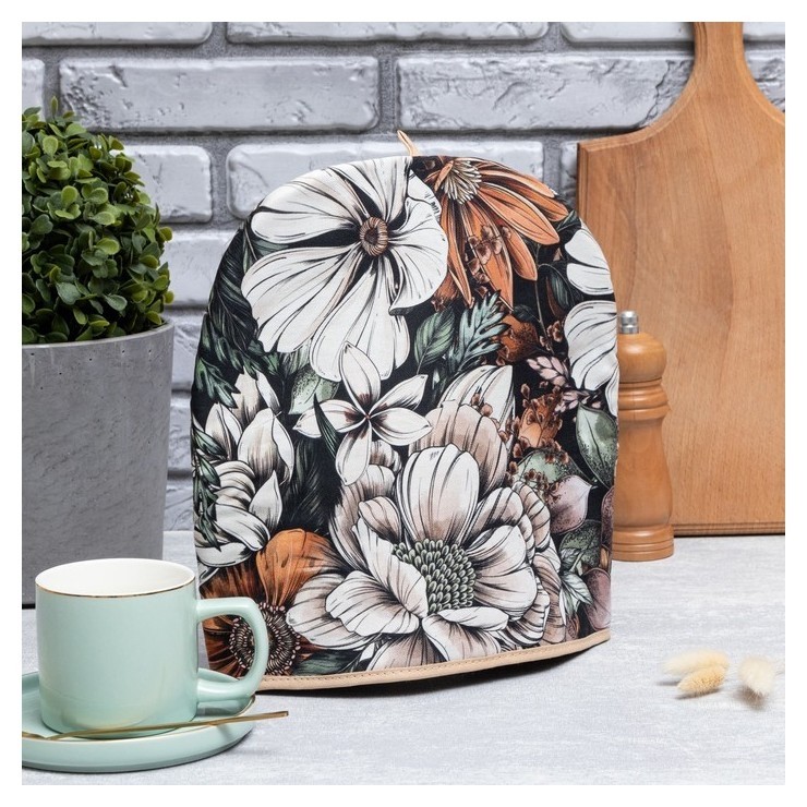 

Грелка на чайник "Этель" Meadow Flower 28х28 см, 100% хл, саржа 190 г/м2