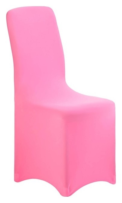 Чехол свадебный на стул, светло розовый, размер 100х40см
