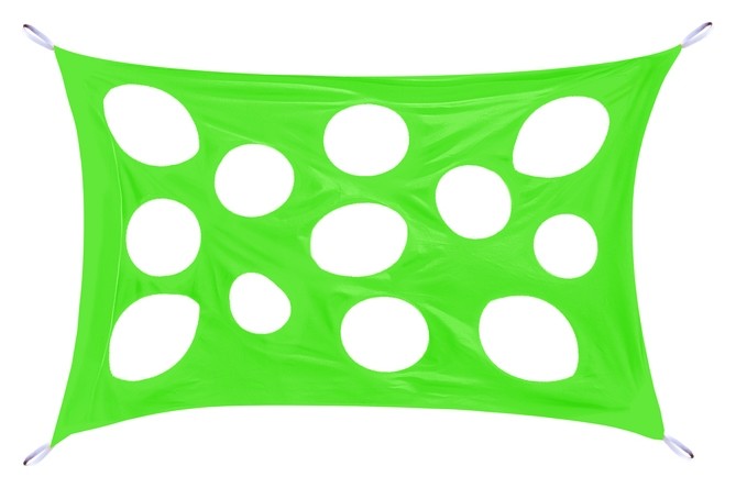 Развлекательная игра «Сыр-паутинка», размер 100 × 150 см, цвет зелёный